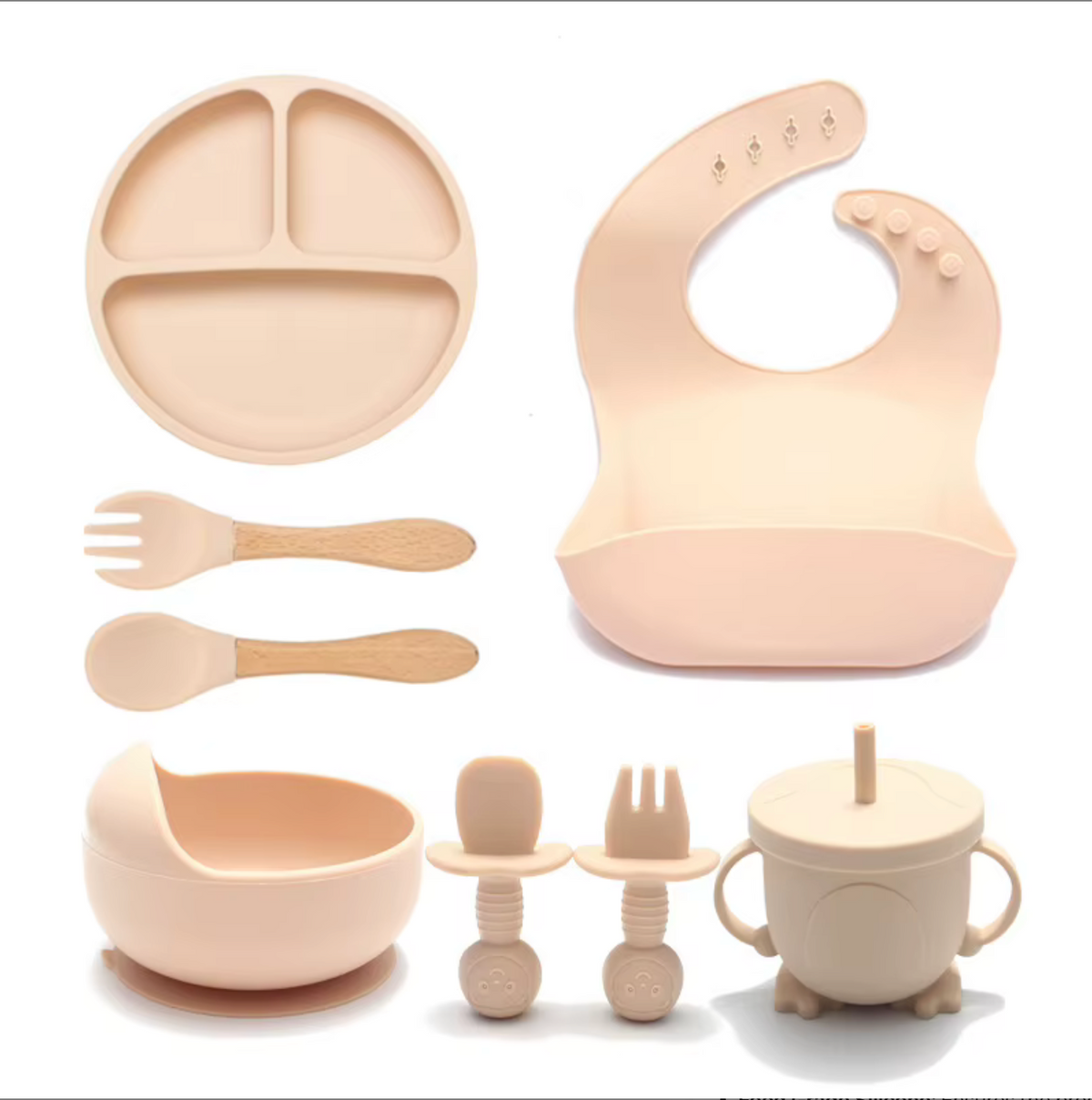 Silicone Baby Feeding Set