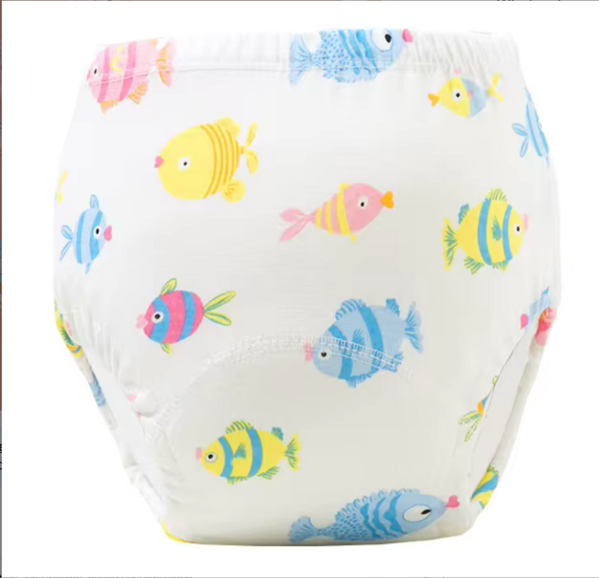 Training pants - colourful fish pattern